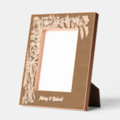 Botanische Bloemen & Vlinders Grens Gegraveerde Lijstjes (Links)