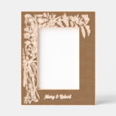 Botanische Bloemen & Vlinders Grens Gegraveerde Lijstjes (Voorkant)