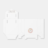 Botanische Bloemen Vrijgezellenfeest gunst box Bedankdoosjes (Uitgevouwen)