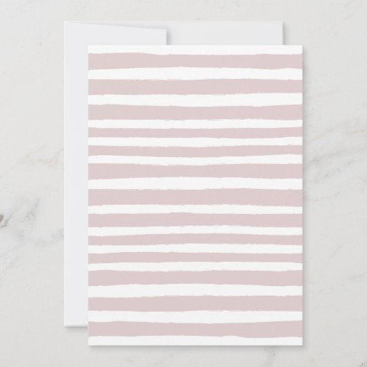 Botanische Bloemenboog 40e Verjaardagsfeest Kaart (Achterkant)