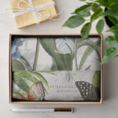 Botanische bloemenontvlechting vlinderbloemige vli tissuepapier (Geschenk)