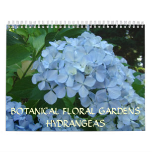 Botanische bloementuinen kalender HYDRANGEAS