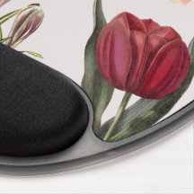 Botanische Bloemgel Mousepad