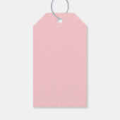 Botanische Bloemige Aquarel Sweet 16 Labels Cadeaulabel (Achterkant)