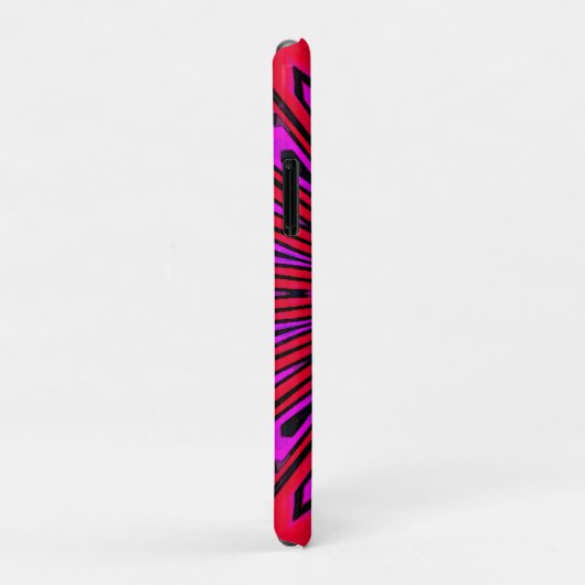 Botanische Bloemige Mandala Case-Mate iPhone Case (Achterkant/rechts)