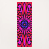 Botanische Bloemige Mandala  Yogamat (Voorkant)