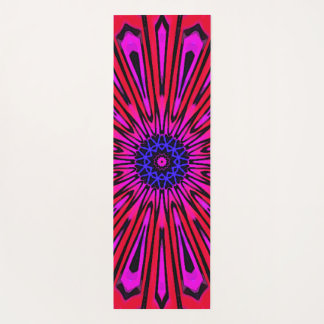 Botanische Bloemige Mandala  Yogamat