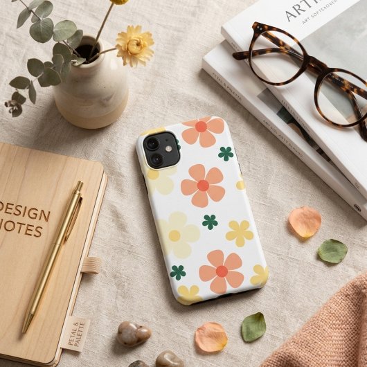 Botanische bloemige vibraties Case-Mate iPhone case