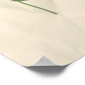  botanische bloemkunst poster (Hoek)