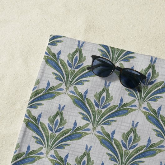 Botanische Bloom Strandlaken (In situ)