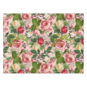  botanische, blush Floral Roos Illustratie, Tafelkleed (Voorkant (Horizontaal))