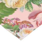  botanische, blush Floral Roos Illustratie, Tafelkleed (Gekanteld)
