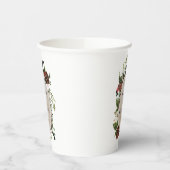 botanische boerenhok, trouwerij van hout papieren bekers (Links)