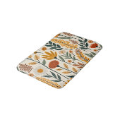 Botanische Boho Bloemen Planten Ontwerp 390 Badmat (Gekanteld)