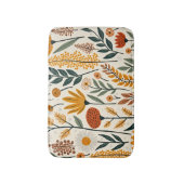 Botanische Boho Bloemen Planten Ontwerp 390 Badmat (Voorkant Verticaal)