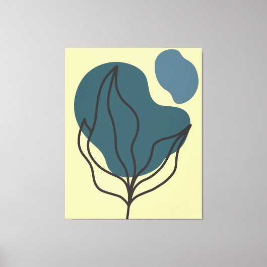 Botanische Boho Bloom Print (Voorkant)