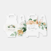 Botanische Boho Greenery Floral Neutral Wedding Bedankdoosjes (Uitgevouwen)