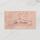 Botanische Boho Hanger Visitekaartje (Voorkant)