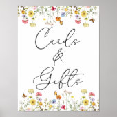 Botanische Boho-Kaarten en cadeaubonnen Poster (Voorkant)