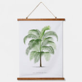 Botanische Boho  Palm Tree Canvas Poster Hangend Wandkleed (Voorkant)