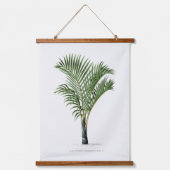 Botanische Boho  Palm Tree Canvas Poster Hangend Wandkleed (Voorkant 3)