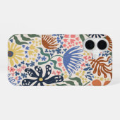 Botanische Boho Serie #1  iPhone 16 Hoesje (Achterkant horizontaal)