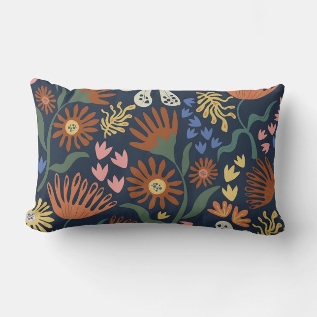 Botanische Boho-serie #2 Kussen (Voorkant)