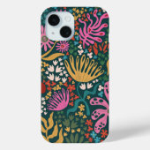 Botanische Boho Series Groen Case-Mate iPhone Case (Achterkant)
