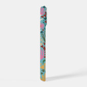 Botanische Boho Series Turquoise iPhone 15 Case (Rechterkant)