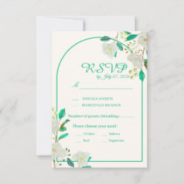 Botanische Boog RSVP Kaart