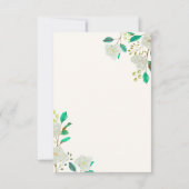 Botanische Boog RSVP Kaart (Achterkant)