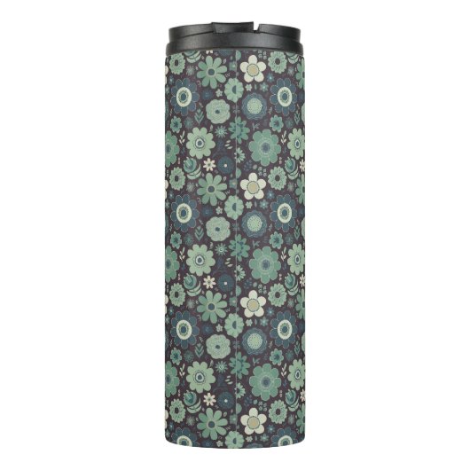 "Botanische boogie" Thermosbeker (Achterkant)
