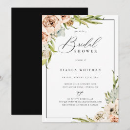 Botanische bosbouillon — Nodal Shower Invitation Kaart