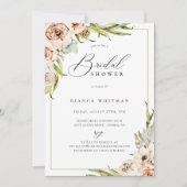 Botanische bosbouillon — Nodal Shower Invitation Kaart (Voorkant)