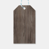 Botanische bosdieren / grillig bos cadeaulabel (Achterkant)