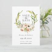 Botanische bosgrond met grote kans om de datum op aankondiging (Staand voorkant)