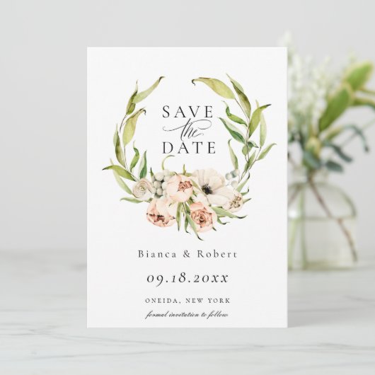 Botanische bossen met een grote kans om de datum v aankondiging (Staand voorkant)