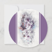 Botanische Bouquet Bridal Shower Kaart (Achterkant)