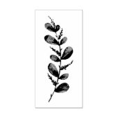 Botanische Branch Wood Art Stamp Rubberstempel (Afrduk)