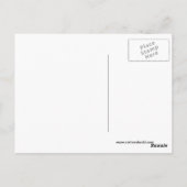 botanische briefkaart met katoenbolletje (Achterkant)