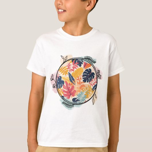 botanische bries t-shirt (Voorkant)