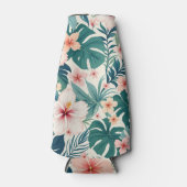 Botanische bries – Tropische bloempatroon koeler (Voorkant)