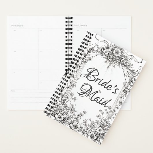 Botanische bruidsfeest planner (Display)