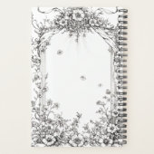 Botanische bruidsfeest planner (Achterkant)