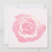 Botanische bruidsmeisje bruiloft Kaart (Achterkant)