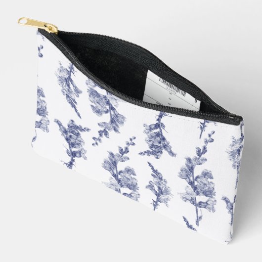 Botanische bruidsmeisje toilettas etui (Open)