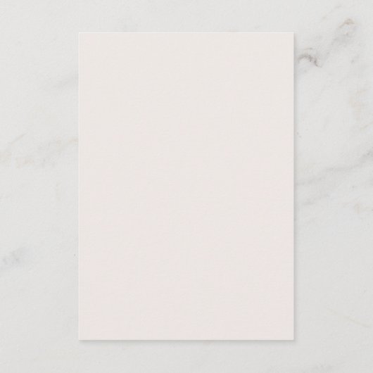 Botanische Bruiloft Accommodaties Behuizing Kaart (Achterkant)