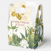 Botanische bruiloft bedankdoosjes (Geopend)