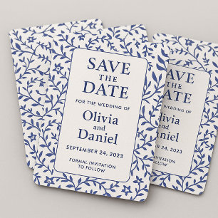 Botanische bruiloft elegant Save The Date