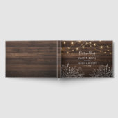 Botanische bruiloft met ritsladingen gastenboek (Volledig)